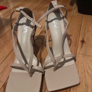 Ego Eve square toe sandals like bottega